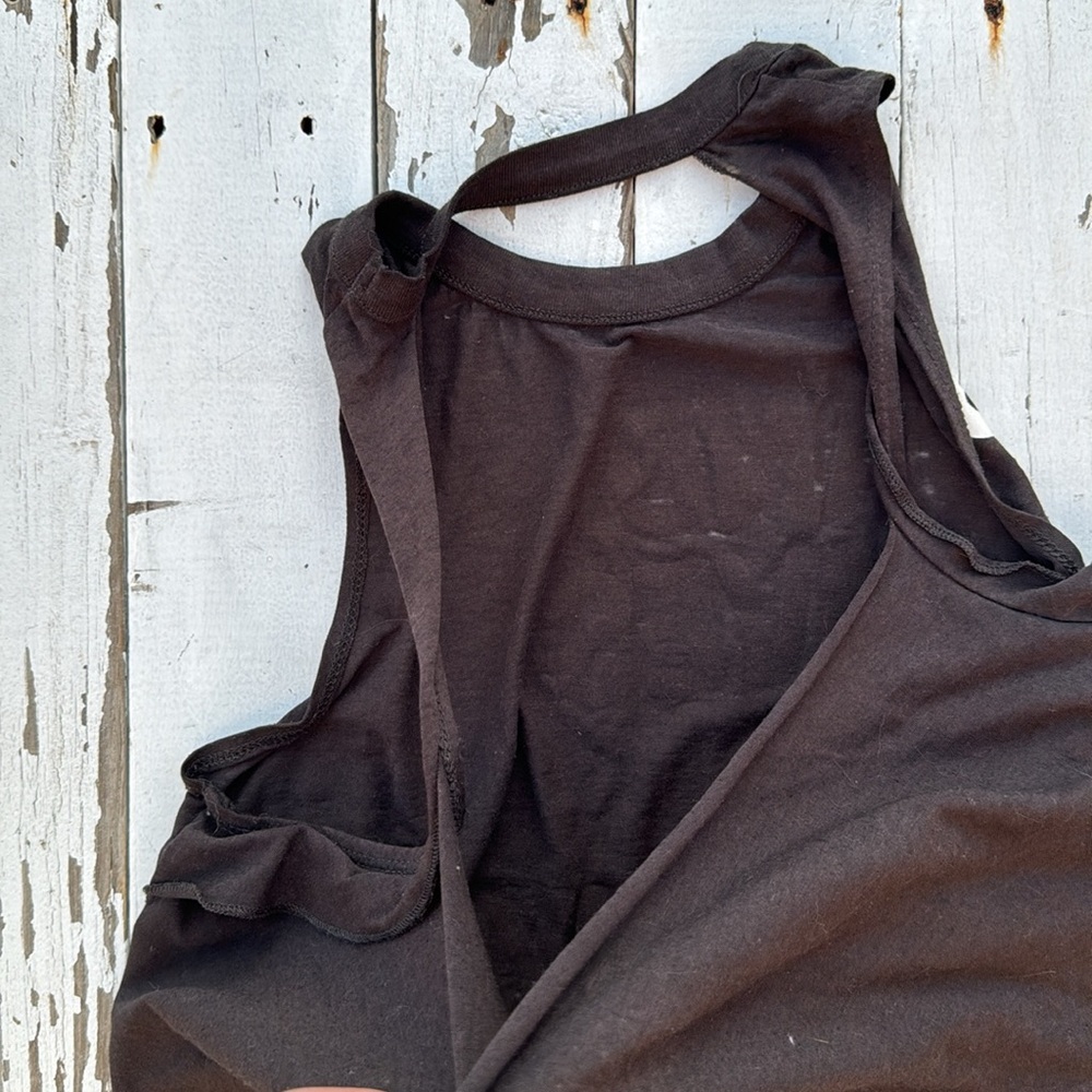 Chaser Sand Waves And Sun Rays Backless Tank Top View 4